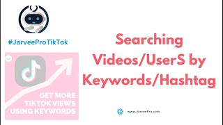 TikTok Keyword Tool How to Get More Views on TikTok Using Keywords tiktok tiktoktre jarveepro [upl. by Nesline]