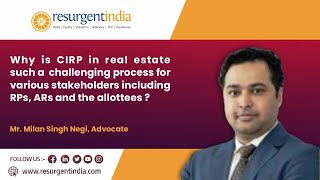 Real Estate Sector Funding  How CIRP solving the challenges [upl. by Monia]