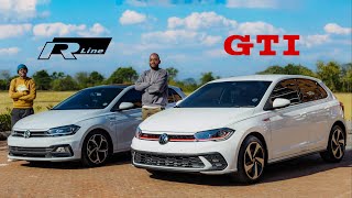 VW POLO RLine v GTI whats the difference [upl. by Yrek814]