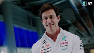 Toto Wolff in KLCC  PETRONAS 50 [upl. by Benzel811]