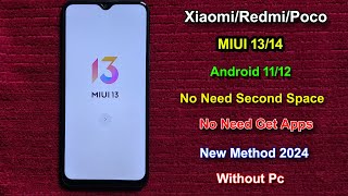 XiaomiRedmiPoco Miui 13 Frp Bypass  MIUI 13 FRP Unlock  GmailGoogle Account Remove Miui 13 [upl. by Rich]