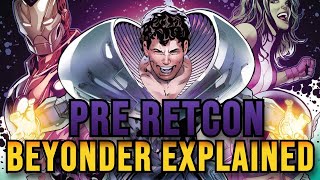 Pre Retcon Beyonder Explained  Marvel Comics [upl. by Yaral]