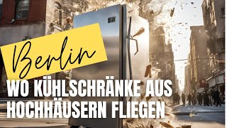 Berlin Wo Kühlschränke aus Hochhäusern fliegen [upl. by Llehcsreh]