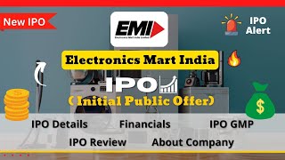 Electronics Mart India IPO GMP Grey Market Premium Review Detail  Electronics Mart India IPO 🔥 [upl. by Gaddi]