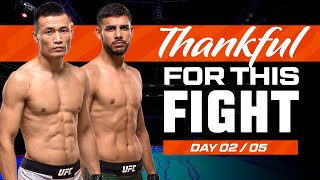 Yair Rodriguez vs The Korean Zombie  UFC Fights We Are Thankful For  Day 2 [upl. by Netsud]