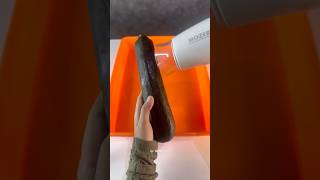 Kamu kok gitu… 😳 zucchini cucumber hairdryer experiment [upl. by Anyk69]