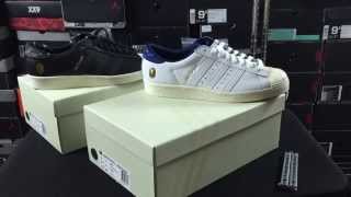 Undefeated x adidas x Bape Superstar Shell Toe Camo Unboxing [upl. by Arielle]