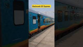 Kochuveli SF Express yognagri Rishikesh youtubeshorts [upl. by Nadabus471]