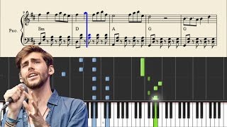 Alvaro Soler  Sofia  Piano Tutorial  SHEETS [upl. by Ru]