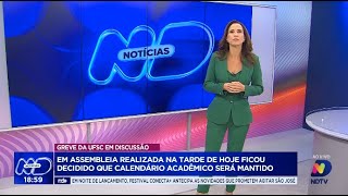 Greve na UFSC decisão pela continuidade do calendário acadêmico gera polêmica [upl. by Dor405]