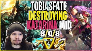 TobiasFate DESTROYING Katarina Mid With a PERFECT Score [upl. by Philippine]