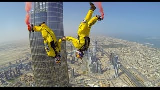 Burj Khalifa Pinnacle BASE Jump  4K [upl. by Babbette]