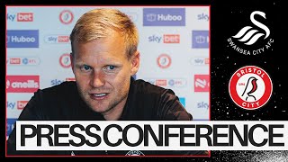 Liam Manning previews Swansea City away  Press Conference [upl. by Leandre741]