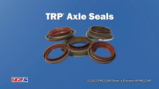 TRP® Conversations Axle Seals [upl. by Pansie]