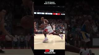 JORDAN ATTACK MODE Highlights from Warriors vs Bulls 9192 Season Full gameplay in my channel [upl. by Roma132]