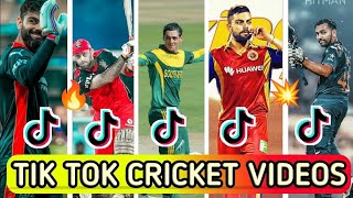 🔥 cricket tik tok video ❤️  2024  ipl trending reels 🔥  ipl tik tok video 🔥  IPL cricket reels [upl. by Onek]