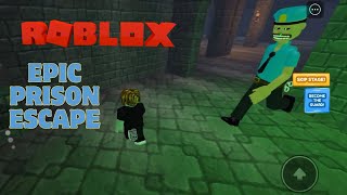 ROBLOX ESCAPE ADVENTURE  Epic Prison Breatout Obby  EPIC Challenges [upl. by Lehcear565]