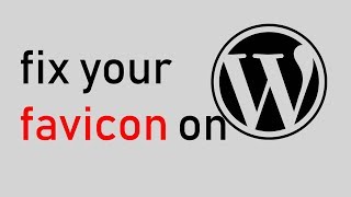 How to fix Wordpress Favicon Problem [upl. by Artemisia]