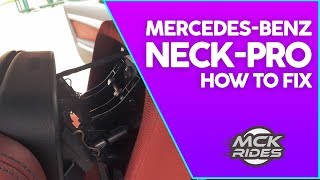 MercedesBenz Neck Pro Headrest Fix [upl. by Stace]