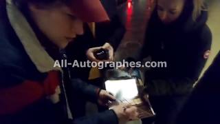 Jesse Eisenberg signing autographs in Paris [upl. by Tyler]