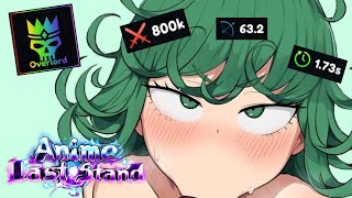 MAX SKILL TREE OVERLORD TATSUMAKI GREEN ESPER SHOWCASE  Anime Last Stand [upl. by Aisena]