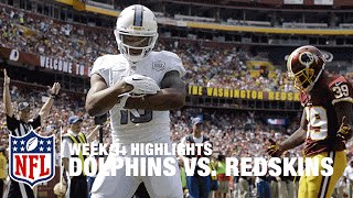 Dolphins vs Redskins  Week 1 Highlights  NFL [upl. by Seabrooke160]