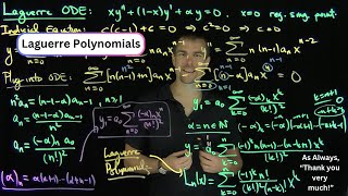 The Laguerre Differential Equation and Laguerre Polynomials [upl. by Eniahs]