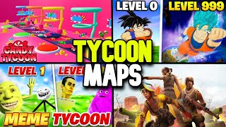 5 BEST Fortnite Tycoon Creative 20 Maps in 2023 2 [upl. by Lala]