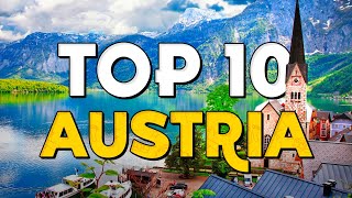 ✈️ TOP 10 Austria⭐️ Que Ver y Hacer en Austria [upl. by Amre]