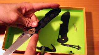 Assembling Benchmade 915 Triage  Benchmade Axis Lock assembly [upl. by Ainocal]