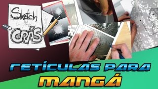 Retículas para mangás  Sketch Crás [upl. by Brnaby]