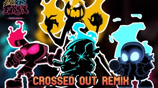 Crossed Out Remix  Choma41 Remix PLAYABLE Indie Cross  FNF MODS [upl. by Settera]