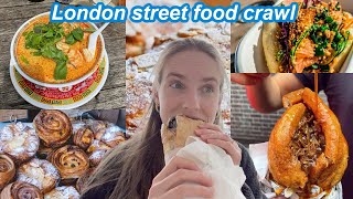 Best London Street Food borough market seven dials market and more [upl. by Wagstaff457]