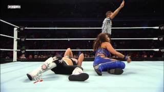 Natalya vs Tamina Snuka WWE Superstars April 19 2013 [upl. by Kelton618]