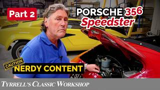 Porsche 356 Speedster Restoration Engine Tuning amp Test Drive  Part 2  Tyrrells Classic Workshop [upl. by Essilrahc409]