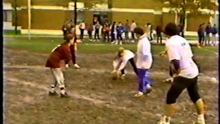 1986 Hinman College Co Rec Football Championship  SUNY Binghamton [upl. by Meilen]