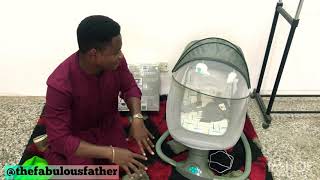 HOW TO  DISASSEMBLE MASTELA 3 IN 1 DELUXE MULTIFUNCTIONAL SWING BASSINET  THE FABULOUS FATHER [upl. by Alorac]