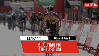 Stage 11  Last KM  LaVuelta21 [upl. by Eerpud]