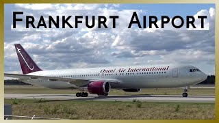 Plane Spotting at Frankfurt Airport  Runway 25R Arrivals  September 2015 [upl. by Llien]