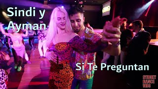 Sindi Niauraite y Ayman  Si Te Preguntan Nicky Jam Prince Royce  bachata dancing at SIBF 2023 [upl. by Kinghorn]