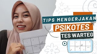 TIPS CARA MENGERJAKAN TES WARTEGG  PSIKOTES TES WARTEGG  PSIKOTES [upl. by Mollie]