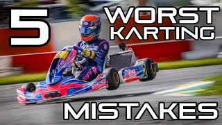 5 of the WORST Karting MISTAKES [upl. by Medarda]