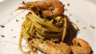 Spaghetti gamberetti e pistacchio [upl. by Mellen]