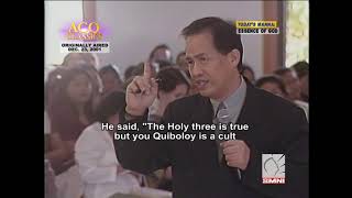 ACQ CLASSICS The Essence of God by Pastor Apollo C Quiboloy • December 23 2001 [upl. by Ttennaj771]