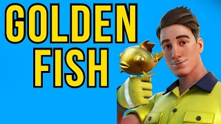 LazarBeam SONG MYTHIC GOLDFISH in Fortnite RAREST ITEM Shorts [upl. by Lexis]