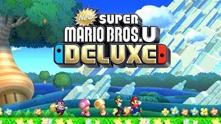 New Super Mario Bros U Deluxe Worlds 19 Full Game All Star Coins [upl. by Radmilla]