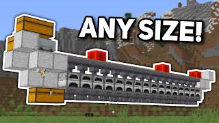 Minecraft Super Smelter Simplest Automatic ANY SIZE [upl. by Nidorf]