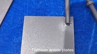 titanium anode electrode plate [upl. by Silenay]