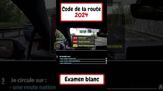 🛑 Test code de la route gratuit 🚦 2024🚗Complet n°154 codedelaroute autoecole autoecoleenligne [upl. by Evelina]