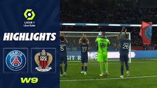 PARIS SAINTGERMAIN  OGC NICE 2  1  Highlights  PSG  OGCN  20222023 [upl. by Brieta]